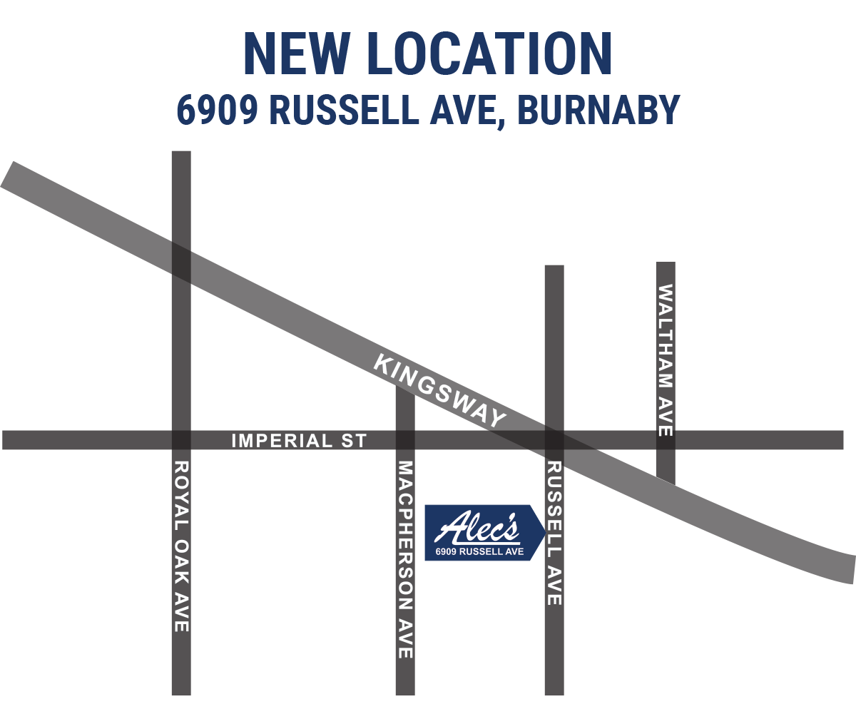 New Location - 6909 Russell Ave, Burnaby